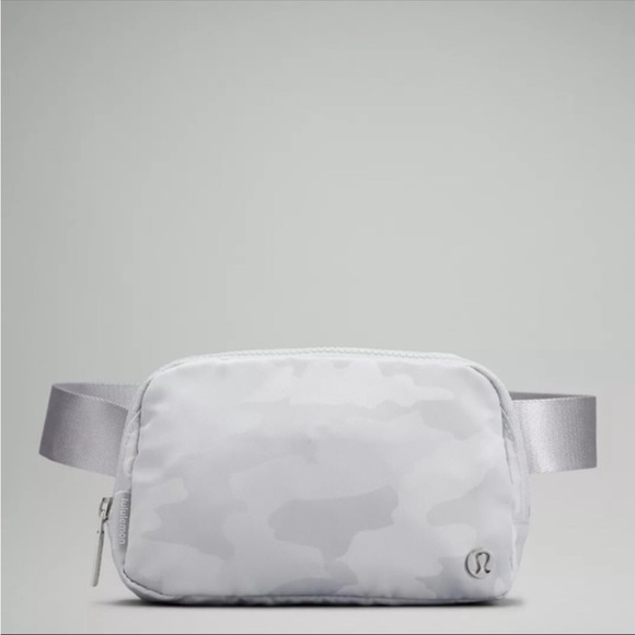 lululemon athletica Bags Lululemon White Camo Rare Everywhere Belt